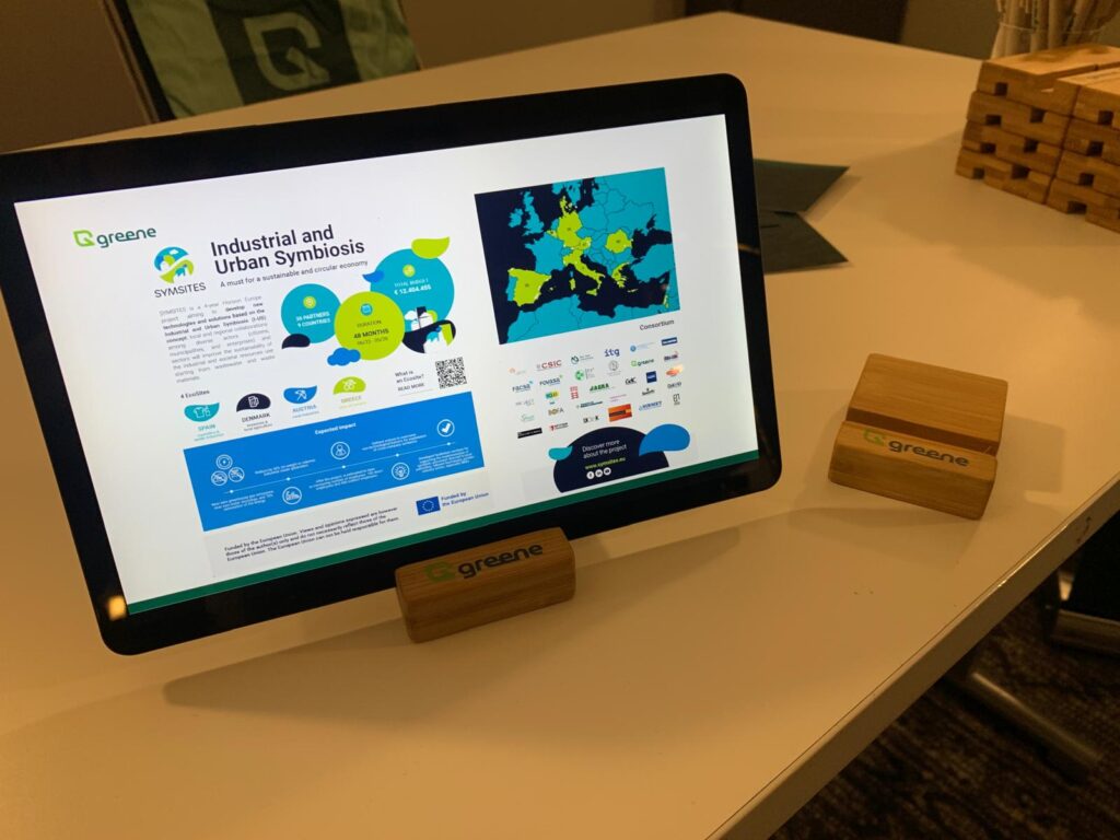 Greene's stand at the conference